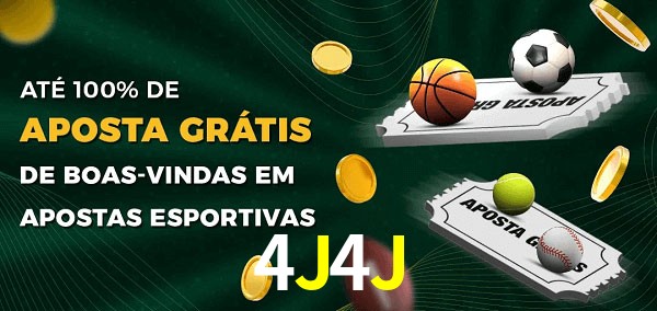 4J4J Ate 100% de Aposta Gratis